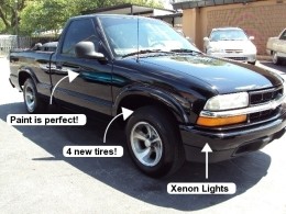 BUY CHEVROLET S10 1998 LS, Demo Auto Sales